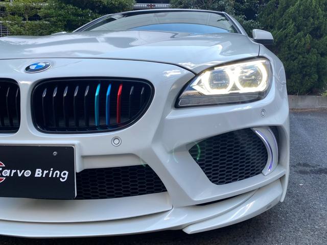 ６シリーズ ６４０ｉクーペ　ＥＮＥＲＧＹエナジーコンプリート　黒革　ＨＤＤナビ地デジＢカメラ　スマートキー　ＥＶＯ１３．１／１２．１／０６．１ボディキット　ＭＳステンレスマフラー　インディヴィデュアル　タイプ３アルミ　ＯＰ３０７（9枚目）