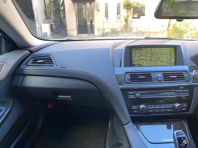 ６シリーズ ６４０ｉクーペ　ＥＮＥＲＧＹエナジーコンプリート　黒革　ＨＤＤナビ地デジＢカメラ　スマートキー　ＥＶＯ１３．１／１２．１／０６．１ボディキット　ＭＳステンレスマフラー　インディヴィデュアル　タイプ３アルミ　ＯＰ３０７（17枚目）