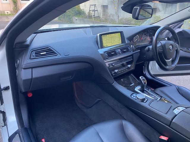 ６シリーズ ６４０ｉクーペ　ＥＮＥＲＧＹエナジーコンプリート　黒革　ＨＤＤナビ地デジＢカメラ　スマートキー　ＥＶＯ１３．１／１２．１／０６．１ボディキット　ＭＳステンレスマフラー　インディヴィデュアル　タイプ３アルミ　ＯＰ３０７（44枚目）