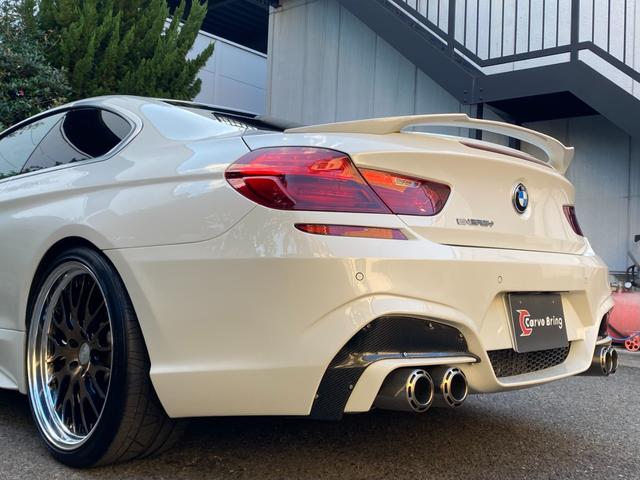 ６シリーズ ６４０ｉクーペ　ＥＮＥＲＧＹエナジーコンプリート　黒革　ＨＤＤナビ地デジＢカメラ　スマートキー　ＥＶＯ１３．１／１２．１／０６．１ボディキット　ＭＳステンレスマフラー　インディヴィデュアル　タイプ３アルミ　ＯＰ３０７（73枚目）