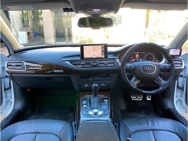 A7スポーツバック 2.0TFSIクワトロ 後期型 黒革 HDDナビ/DTV/Bカメラ/Bluetooth マトリックスLED 車高調 20AW イエローキャリパー 可変バルブ付/デュアルマフラー パワーテールゲート 可変リアウイング BSM(16枚目)