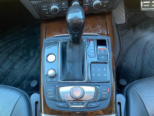 A7スポーツバック 2.0TFSIクワトロ 後期型 黒革 HDDナビ/DTV/Bカメラ/Bluetooth マトリックスLED 車高調 20AW イエローキャリパー 可変バルブ付/デュアルマフラー パワーテールゲート 可変リアウイング BSM(21枚目)