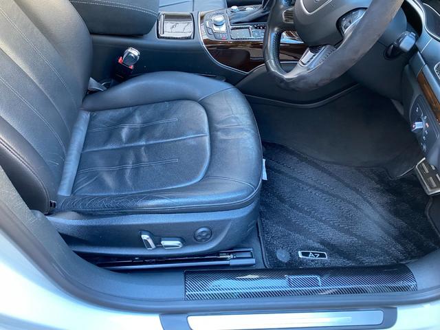 A7スポーツバック 2.0TFSIクワトロ 後期型 黒革 HDDナビ/DTV/Bカメラ/Bluetooth マトリックスLED 車高調 20AW イエローキャリパー 可変バルブ付/デュアルマフラー パワーテールゲート 可変リアウイング BSM(31枚目)