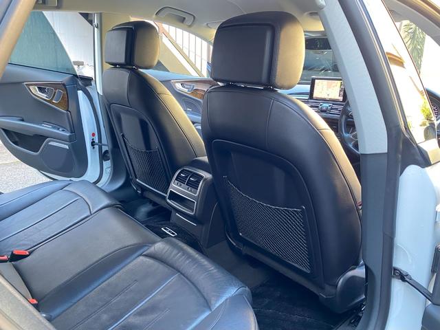 A7スポーツバック 2.0TFSIクワトロ 後期型 黒革 HDDナビ/DTV/Bカメラ/Bluetooth マトリックスLED 車高調 20AW イエローキャリパー 可変バルブ付/デュアルマフラー パワーテールゲート 可変リアウイング BSM(37枚目)