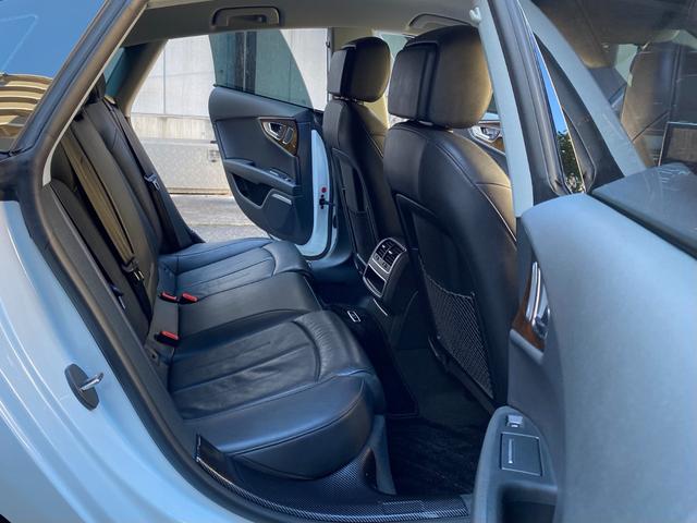 A7スポーツバック 2.0TFSIクワトロ 後期型 黒革 HDDナビ/DTV/Bカメラ/Bluetooth マトリックスLED 車高調 20AW イエローキャリパー 可変バルブ付/デュアルマフラー パワーテールゲート 可変リアウイング BSM(38枚目)