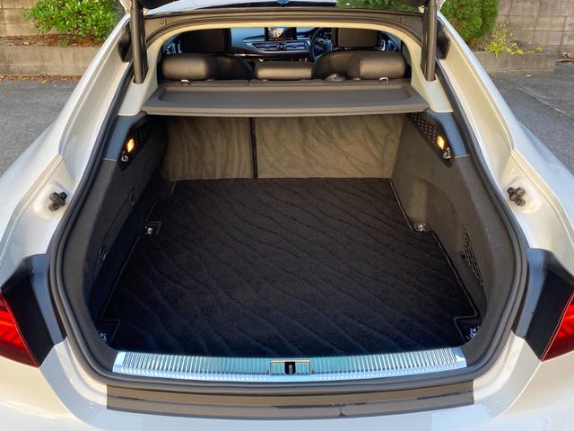 A7スポーツバック 2.0TFSIクワトロ 後期型 黒革 HDDナビ/DTV/Bカメラ/Bluetooth マトリックスLED 車高調 20AW イエローキャリパー 可変バルブ付/デュアルマフラー パワーテールゲート 可変リアウイング BSM(55枚目)