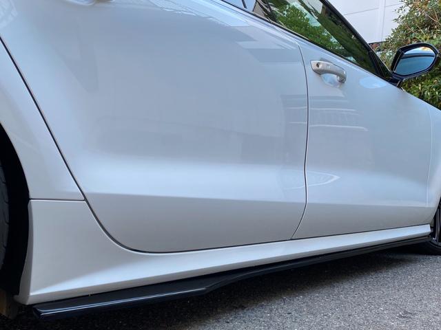 A7スポーツバック 2.0TFSIクワトロ 後期型 黒革 HDDナビ/DTV/Bカメラ/Bluetooth マトリックスLED 車高調 20AW イエローキャリパー 可変バルブ付/デュアルマフラー パワーテールゲート 可変リアウイング BSM(73枚目)