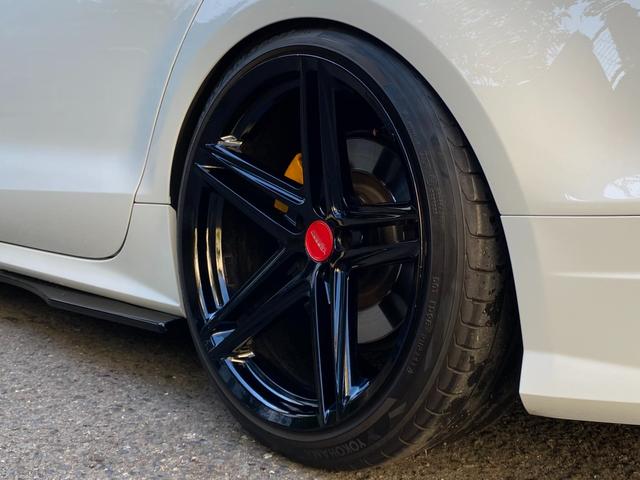 A7スポーツバック 2.0TFSIクワトロ 後期型 黒革 HDDナビ/DTV/Bカメラ/Bluetooth マトリックスLED 車高調 20AW イエローキャリパー 可変バルブ付/デュアルマフラー パワーテールゲート 可変リアウイング BSM(80枚目)