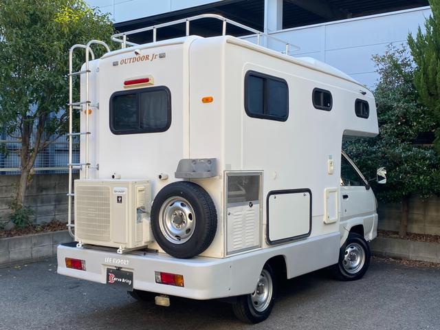 タウンエーストラック アウトドアJr 4WDキャンピング SHARP冷暖房ルームエアコン HONDA発電機 EU28is 冷蔵庫(46L) オーブンレンジ 後席10型モニター バッテリーチャージャー サブバッテリー HDDナビ/DTV/Bカメラ/ETC(4枚目)