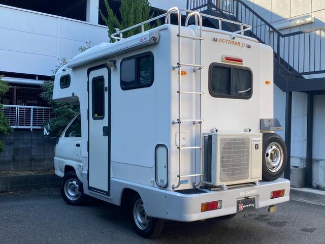 タウンエーストラック アウトドアJr 4WDキャンピング SHARP冷暖房ルームエアコン HONDA発電機 EU28is 冷蔵庫(46L) オーブンレンジ 後席10型モニター バッテリーチャージャー サブバッテリー HDDナビ/DTV/Bカメラ/ETC(6枚目)