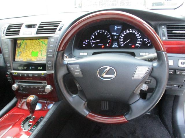 ＬＳ ＬＳ４６０　バージョンＣ　Ｉパッケージ　ＬＳ中期モデル　新車整備点検記録簿　三連ＬＳ６００ｈヘッドライト　ＢＬＡＣＫレザー電動サンルーフ　ナビＴＶ　バックモニターパワーシート　シートエアコン＆ヒーター室内＆ナンバーＬＥＤ（46枚目）