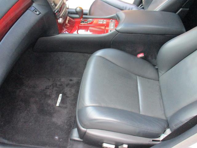 ＬＳ ＬＳ４６０　バージョンＣ　Ｉパッケージ　ＬＳ中期モデル　新車整備点検記録簿　三連ＬＳ６００ｈヘッドライト　ＢＬＡＣＫレザー電動サンルーフ　ナビＴＶ　バックモニターパワーシート　シートエアコン＆ヒーター室内＆ナンバーＬＥＤ（55枚目）