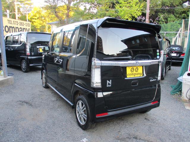 Ｎ－ＢＯＸカスタム Ｇ　ＳＳパッケージ　左右両側電動パワースライドドア　ＬＥＤ　社外ナビＴＶフルセグ　バックモニター　シティブレーキアクティブシステム　純正カスタムエアロキット　スマートＫＥＹ　ＥＴＣ　純正メッキグリル（7枚目）