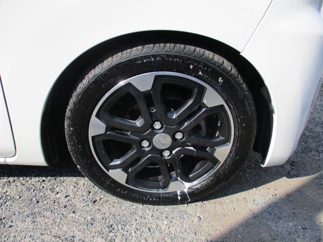 ウェイク ＧターボＳＡＩＩ　カスタム車両　上級グレードターボ車両　左右両側電動パワースライドドア　ＳＤナビＴＶフルセグＢｌｕｅｔｏｏｔｈ　バックモニタースマートアシスト　ＬＥＤヘッド　ＥＴＣ　社外足回り　マフラーＢＬＡＣＫレザー（12枚目）