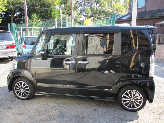 N-BOXカスタム G・ターボパッケージ 上級グレードターボ車両左右両側電動パワースライドドア ディスチャージヘッドライト ナビTVBluetooth バックモニターホンダスマートシステム エンジンスタータースマートKEY 整備記録簿(42枚目)