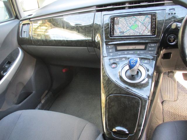 プリウス Ｓツーリングセレクション　後期モデリスタバージョン　カスタム車両モデリスタエアロ　後期Ｆバンパー＆リア＆テール　ツーリング専用アルミ　ローダウン済みＨＤＤ　ナビＴＶ　Ｂｌｕｅｔｏｏｔｈ　バックモニターメッキパーツ　コンビステア（47枚目）