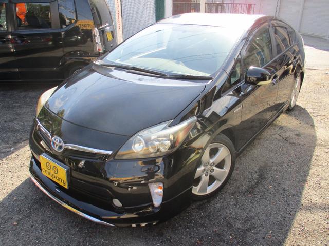 プリウス Ｓツーリングセレクション　後期モデリスタバージョン　カスタム車両モデリスタエアロ　後期Ｆバンパー＆リア＆テール　ツーリング専用アルミ　ローダウン済みＨＤＤ　ナビＴＶ　Ｂｌｕｅｔｏｏｔｈ　バックモニターメッキパーツ　コンビステア（57枚目）