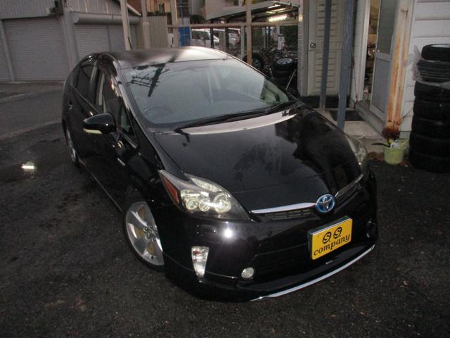 プリウス Ｓツーリングセレクション　後期モデリスタバージョン　カスタム車両モデリスタエアロ　後期Ｆバンパー＆リア＆テール　ツーリング専用アルミ　ローダウン済みＨＤＤ　ナビＴＶ　Ｂｌｕｅｔｏｏｔｈ　バックモニターメッキパーツ　コンビステア（65枚目）