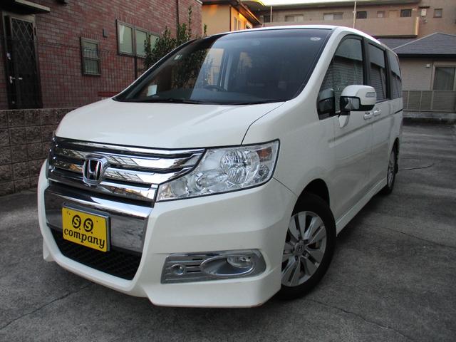 ステップワゴンスパーダ Ｚ　新車ワンオーナー車　新車整備点検記録簿　ＨＯＮＤＡインターナビＴＶ　バックモニター左右両側電動パワースライドドア　スマートＫＥＹドラレコ　ＥＴＣ　スタッドレスタイヤ付き（41枚目）