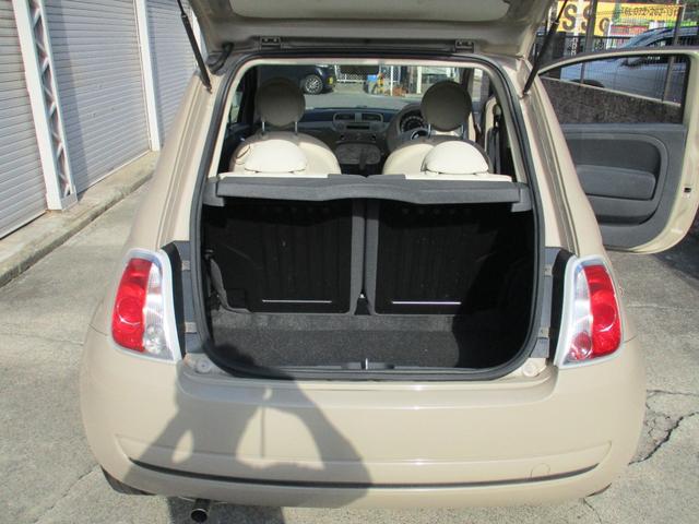 500 1.2 ポップ 正規ディーラ パステロココアカラー 新車整備点検記録簿 令和2年 令和4年 令和6年記録簿有ります 純正KEYレス ETC 社外アルミ純正CDオーディオ ステアマチック ホワイトバルブ(16枚目)