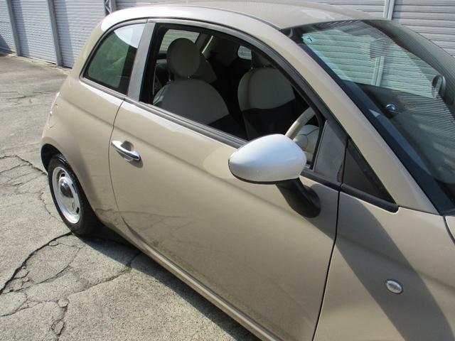 500 1.2 ポップ 正規ディーラ パステロココアカラー 新車整備点検記録簿 令和2年 令和4年 令和6年記録簿有ります 純正KEYレス ETC 社外アルミ純正CDオーディオ ステアマチック ホワイトバルブ(42枚目)