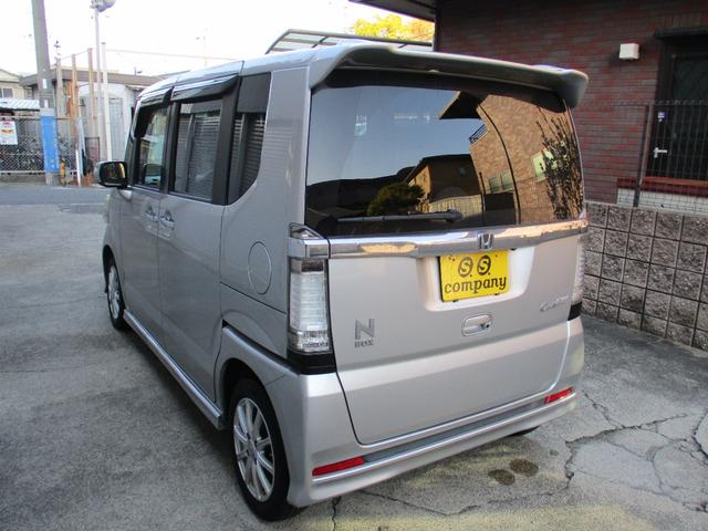 N-BOXカスタム G ターボSSパッケージ 上級特別仕様車 ターボ車両 整備点検記録簿 専用純正フルエアロキット 左右両側電動パワースライドドア ナビTVバックモニターBluetooth ETC LED ヘッド&ルーム球 レザー調シートカバー(5枚目)