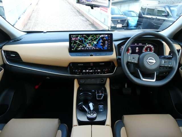 エクストレイル １．５　Ｇ　ｅ－４ＯＲＣＥ　４ＷＤ　プロパイロット・衝突軽減ブレーキ・ナッパ　本革Ｓ　試乗車　パークアシスト　禁煙　寒冷地仕様　ＬＥＤヘッドランプ　ナビＴＶ　スマートキー　レーダークルーズ　ＬＫＡ　キーフリー　ＥＴＣ　４ＷＤ　アルミホイール　メモリーナビ　記録簿　バックカメラ（3枚目）