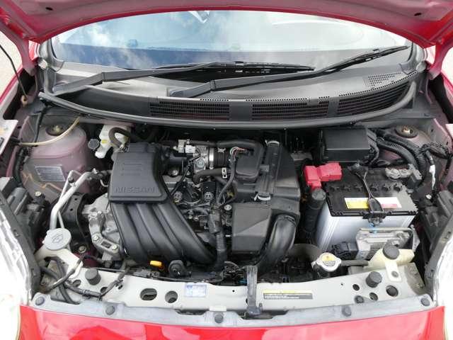 マーチ １．２　１２Ｇ　フルセグＴＶ付メモリーナビ　ナビ・フルセグＴＶ　インテリジェントキー　記録簿付き　　　運転席・助手席エアバッグ　ＥＴＣ　オートエアコン　ＡＢＳ　パワーウィンドウ　アイドリングストップ（19枚目）