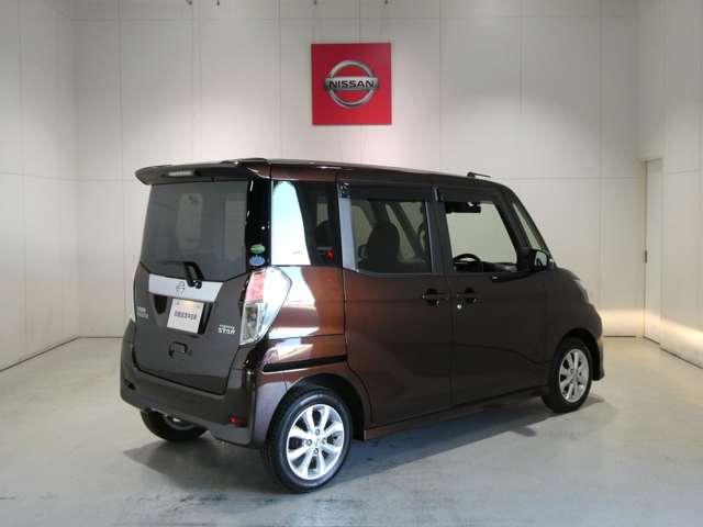 デイズルークス ６６０　ハイウェイスターＸ　衝突軽減ブレーキ・フルセグＴＶ付メモリーナ　レーダーブレーキサポート　ｉストップ　全周囲モニタ　メモリナビ　Ｂカメラ　１オーナー　ナビ＆ＴＶ　エアコン　イモビライザー　ＥＴＣ　記録簿有　ＬＥＤライト　Ｗエアバック　ワンセグＴＶ　キーレス　ＡＢＳ（2枚目）