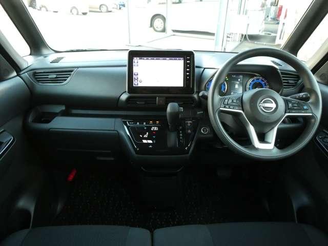 ルークス ６６０　ハイウェイスターＸ　プロパイロット　エディション　アラウンドビューモニター　両側電動スライドドア　インテリジェントキー　イモビ　助手席エアバッグ　衝突被害軽減ブレーキ　フルセグＴＶ付ナビ　ＬＥＤヘッドランプ　ＬＤＷ　ＥＴＣ　ドライブレコーダー（3枚目）