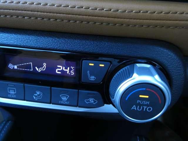 キックス １．２　Ｘ　ツートーン　インテリアエディション　プロパイロット　衝突被害軽減ブレーキ　セキュリティ　アラウンドモニター　ＬＥＤ　ワンオーナー　エアコン　ドラレコ　インテリジェントキー　記録簿　ＥＴＣ　フルセグＴＶ付ナビ　サイドエアバック　ＡＷ（9枚目）