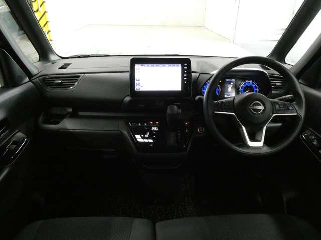 ルークス 660 ハイウェイスターX プロパイロット エディション プロパイロット・衝突軽減ブレーキ・フルセ 左右パワースライドドア アイドリング イモビ パノラマモニター 助手席エアバッグ 衝突軽減ブレーキ PW ナビ&TV 1セグ 禁煙 LEDヘッドライト LDW スマートキー ETC バックカメラ PS(3枚目)