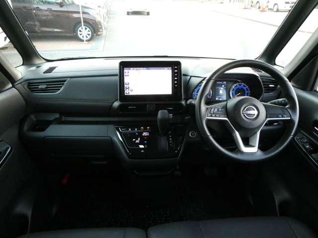 ルークス ６６０　ハイウェイスターＧターボ　衝突被害軽減ブレーキ　アラウンドビューモニター　両側スライド片側電動ドア　助手席エアバッグ　アイドリングストップ　インテリジェントキー　レーンキープ　ＬＥＤヘッドランプ　ＥＴＣ　点検記録簿　ドライブレコーダー　ＡＢＳ（4枚目）