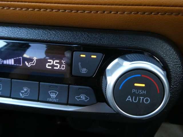 キックス １．２　Ｘ　ツートーン　インテリアエディション　プロパイロット　衝突被害軽減ブレーキ　アラウンドビューモニター　サイドエアバッグ　車線逸脱警報装置　ＬＥＤヘッドライト　フルセグＴＶナビ　シートヒーター　ドラレコ　アルミホイール　ＥＴＣ　盗難防止装置（10枚目）