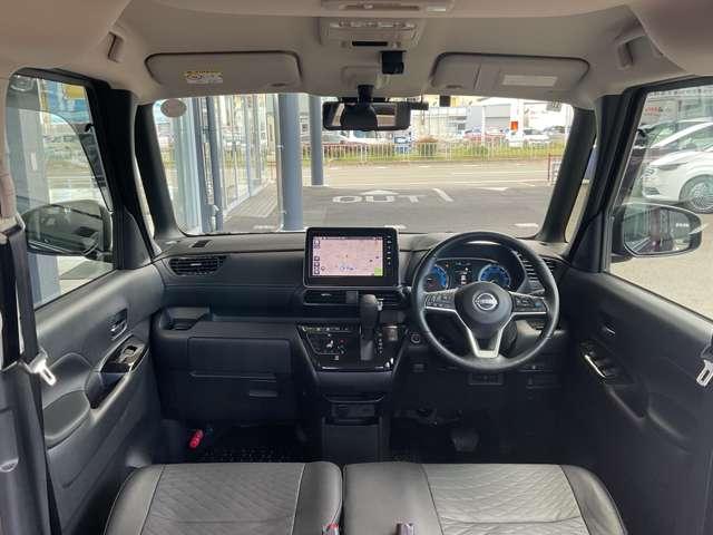 ルークス 660 ハイウェイスターGターボ アーバンクロム インテリジェントキー アルミホイール 記録簿 レーダークルーズコントロール セキュリティ LEDヘッドライト アイドリングストップ サイドカメラ レーンキープアシスト メモリーナビ エアコン ETC(3枚目)