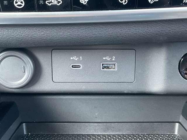 スマホの充電に役立つＵＳＢ端子