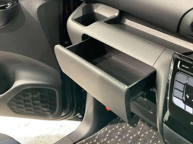 便利な収納スペースがたくさん用意されています