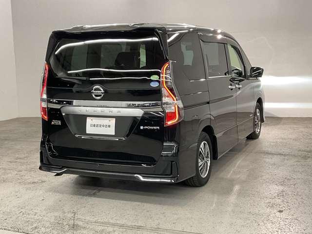 セレナ e-パワー ハイウェイスターV 360°カメラ エマジェンシーブレーキ 1オナ スマキー バックカメラ LED レーンアシスト 点検記録簿付 ETC ドラレコ Aストップ イモビ サイドカーテンエアバック フルオートエアコン ABS(2枚目)