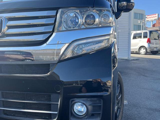 N-BOXカスタム G・Lパッケージ 純正ナビ バックカメラ ETC 電動スライドドア HIDヘッドライト オートエアコン ステアリングリモコン TV(10枚目)