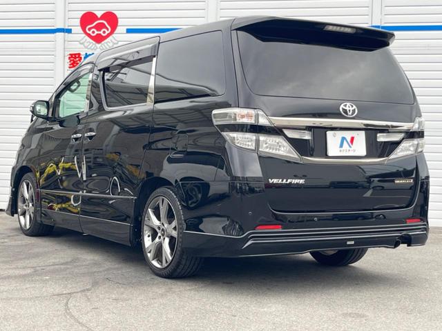 ヴェルファイア 2.4Z ゴールデンアイズII 禁煙車 ALPINEナビ サンルーフ 後席モニター エアロ 両側パワースライドドア バックカメラ ETC ドライブレコーダー モデリスタアルミホイル スマートキー(23枚目)