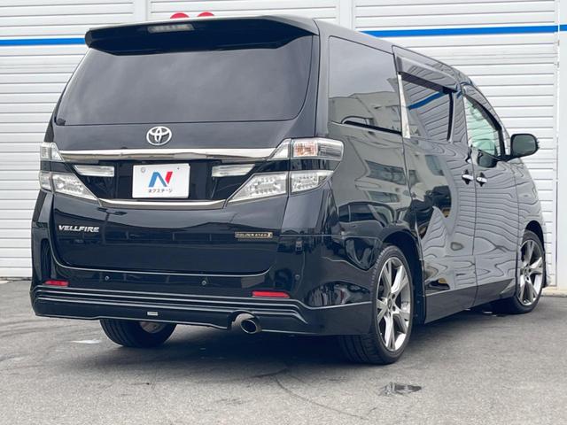 ヴェルファイア 2.4Z ゴールデンアイズII 禁煙車 ALPINEナビ サンルーフ 後席モニター エアロ 両側パワースライドドア バックカメラ ETC ドライブレコーダー モデリスタアルミホイル スマートキー(24枚目)