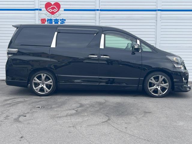 ヴェルファイア 2.4Z ゴールデンアイズII 禁煙車 ALPINEナビ サンルーフ 後席モニター エアロ 両側パワースライドドア バックカメラ ETC ドライブレコーダー モデリスタアルミホイル スマートキー(30枚目)