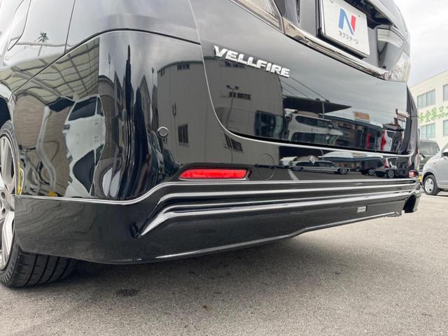 ヴェルファイア 2.4Z ゴールデンアイズII 禁煙車 ALPINEナビ サンルーフ 後席モニター エアロ 両側パワースライドドア バックカメラ ETC ドライブレコーダー モデリスタアルミホイル スマートキー(32枚目)