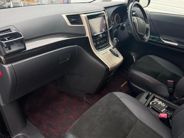 ヴェルファイア 2.4Z ゴールデンアイズII 禁煙車 ALPINEナビ サンルーフ 後席モニター エアロ 両側パワースライドドア バックカメラ ETC ドライブレコーダー モデリスタアルミホイル スマートキー(36枚目)