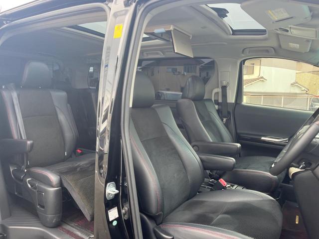 ヴェルファイア 2.4Z ゴールデンアイズII 禁煙車 ALPINEナビ サンルーフ 後席モニター エアロ 両側パワースライドドア バックカメラ ETC ドライブレコーダー モデリスタアルミホイル スマートキー(42枚目)