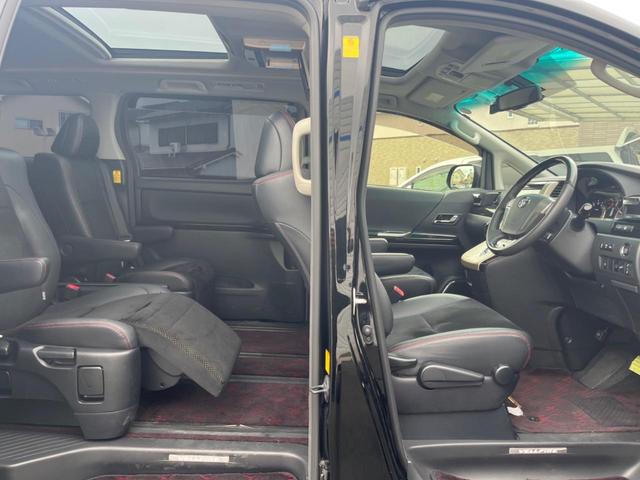 ヴェルファイア 2.4Z ゴールデンアイズII 禁煙車 ALPINEナビ サンルーフ 後席モニター エアロ 両側パワースライドドア バックカメラ ETC ドライブレコーダー モデリスタアルミホイル スマートキー(43枚目)