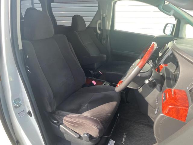 ヴェルファイア 2.4Z プラチナセレクションII 禁煙車 ナビ 後席モニター バックカメラ 両側パワースライドドア 電動リアゲート ETC 純正アルミホイル 革巻きステアリング スマートキー(10枚目)