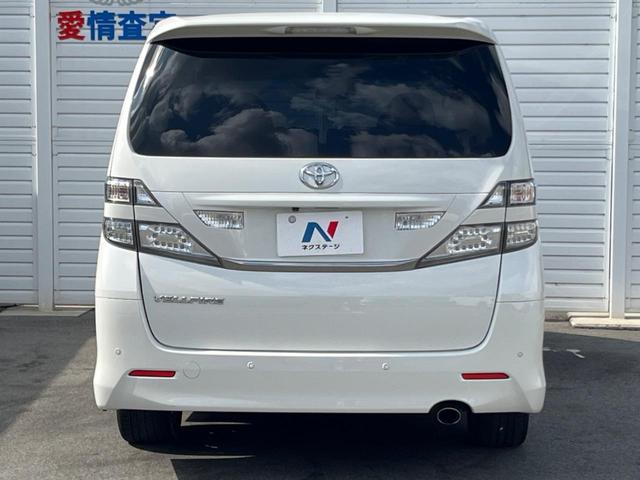 ヴェルファイア 2.4Z プラチナセレクションII 禁煙車 ナビ 後席モニター バックカメラ 両側パワースライドドア 電動リアゲート ETC 純正アルミホイル 革巻きステアリング スマートキー(16枚目)
