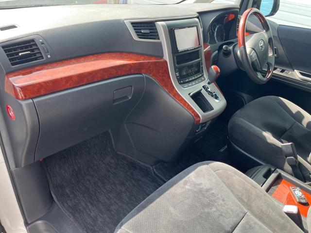 ヴェルファイア 2.4Z プラチナセレクションII 禁煙車 ナビ 後席モニター バックカメラ 両側パワースライドドア 電動リアゲート ETC 純正アルミホイル 革巻きステアリング スマートキー(44枚目)