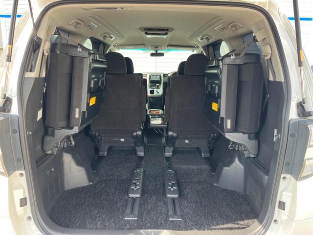 ヴェルファイア 2.4Z プラチナセレクションII 禁煙車 ナビ 後席モニター バックカメラ 両側パワースライドドア 電動リアゲート ETC 純正アルミホイル 革巻きステアリング スマートキー(47枚目)